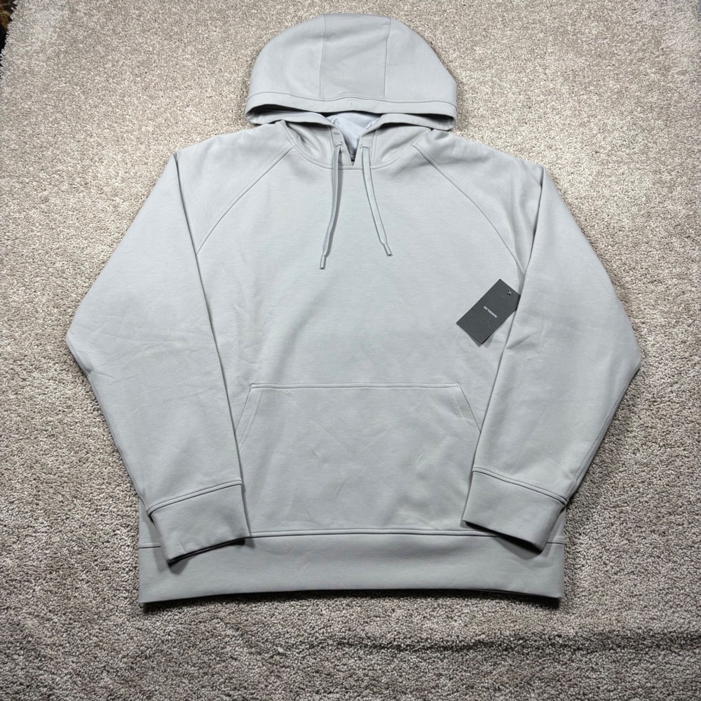 Ten Thousand Midweight Tech Hoodie XXL Formal Grey Gray TTKT015 Mens NEW NWT